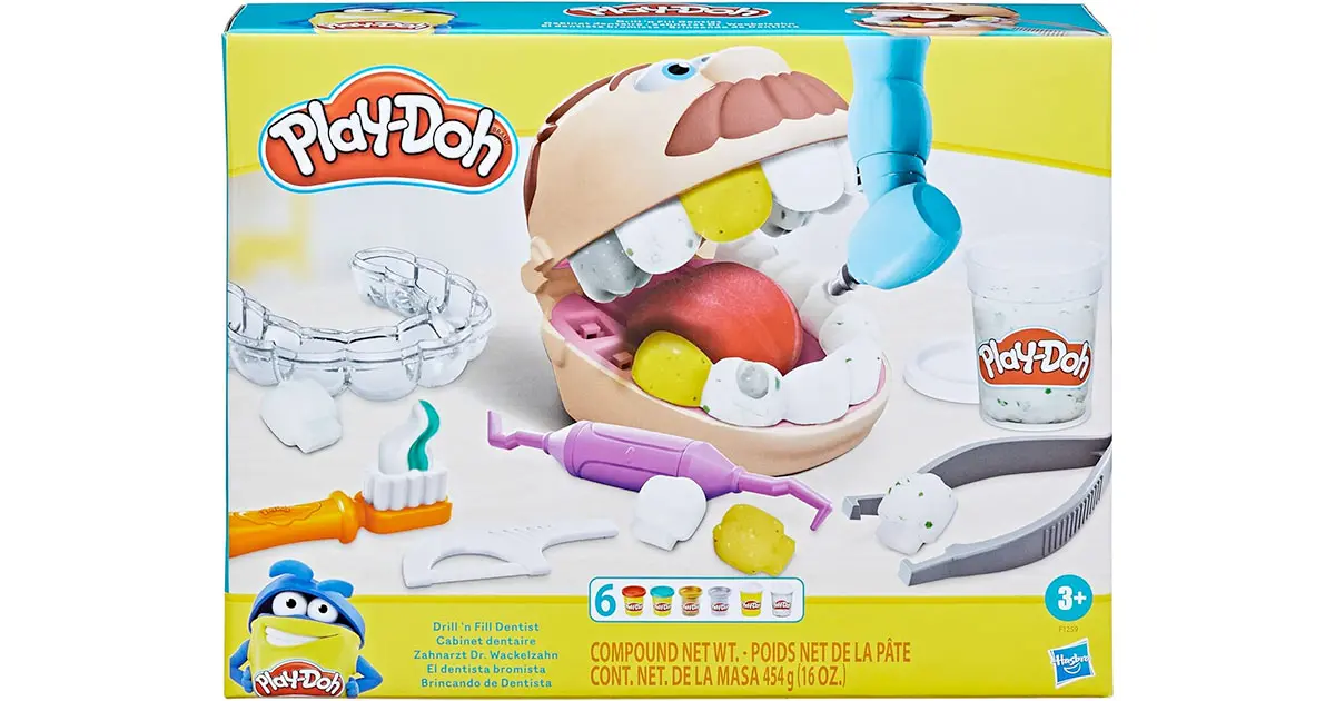 Amazon:Play-Doh Drill ‘n Fill Dentist Toy只卖$13.47