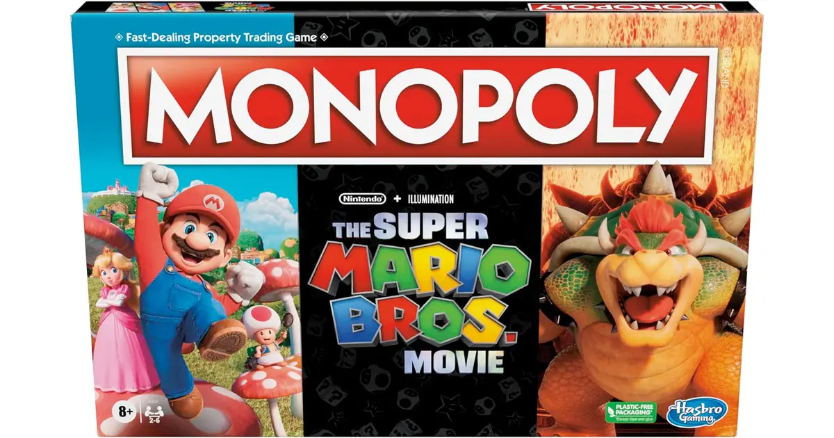 Amazon:Monopoly The Super Mario Bros. Movie Edition只卖$15.97