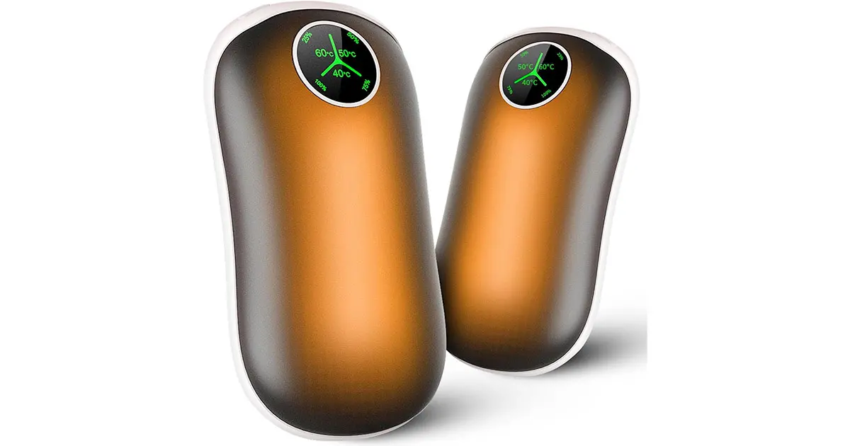 Amazon：2-Pack Rechargeable Hand Warmers只賣$17.99