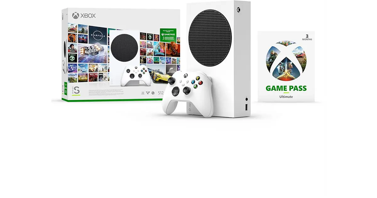 Amazon：Xbox Series S – Starter Bundle只賣$299.99