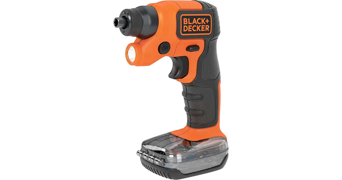 Amazon：BLACK+DECKER LightDriver Cordless Screwdriver只卖$44.54
