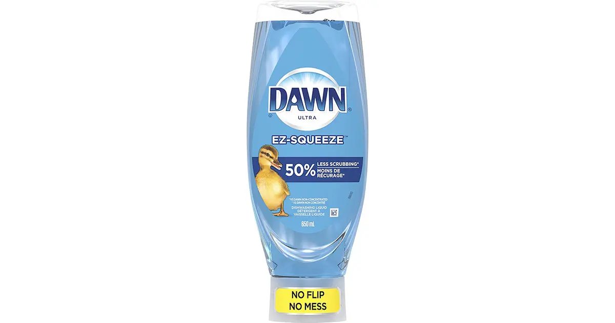 Amazon：Dawn Ultra Dish Soap (650ml) 4瓶只賣$11.96