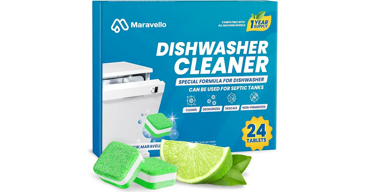 Amazon：Dishwasher Cleaner (24 Tablets)只賣$0.49