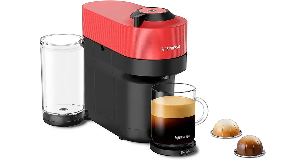 Amazon：Nespresso Vertuo Pop+ Coffee and Espresso Machine只賣$89