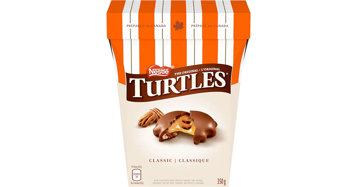 Amazon：Nestle Turtles Classic Recipe Christmas & Holiday Gift Chocolate (350 g)只賣5.99