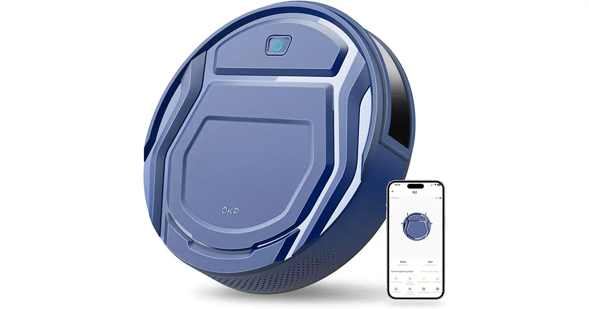Amazon：OKP K2 Robot Vacuum只賣$125.19