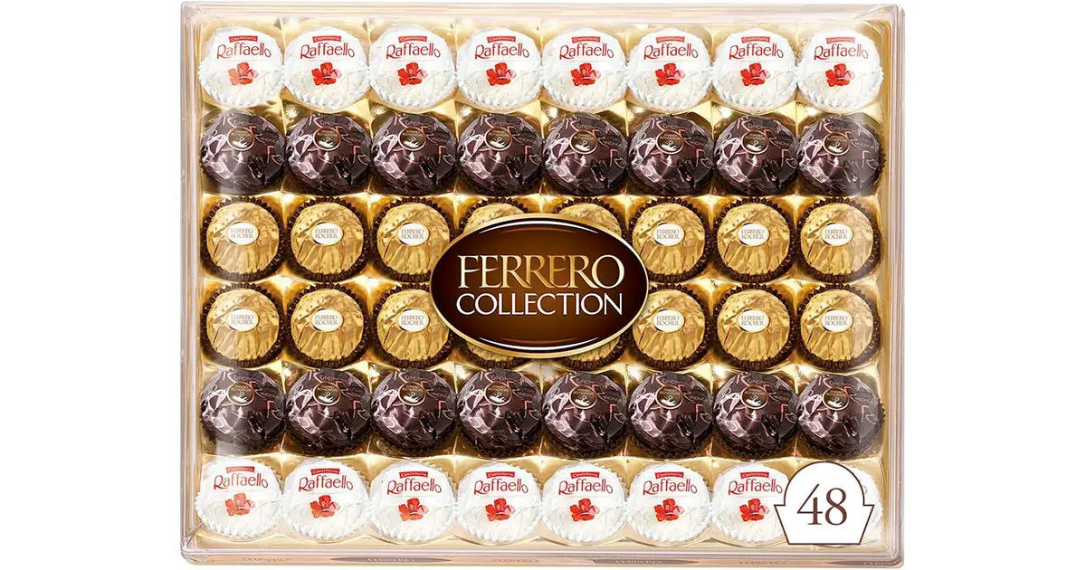 Amazon：Ferrero Collection Fine Assorted Chocolate (48 pcs)只賣$17.10