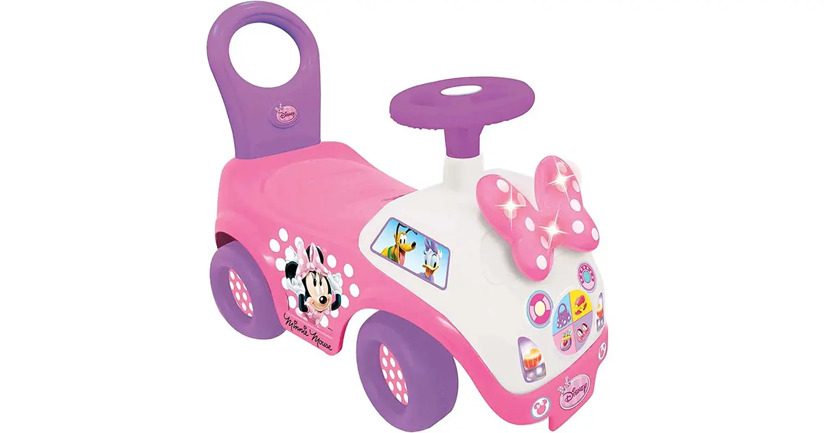 Amazon:Disney Light N’ Sound Minnie Mouse Ride-On只賣$35.97