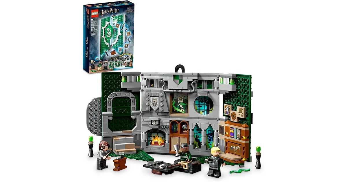 Amazon：LEGO Harry Potter Slytherin House Banner 76410 (349 pcs)只賣$29.86