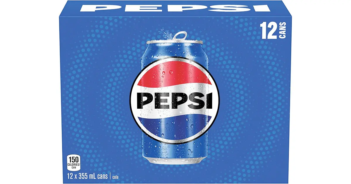 Amazon：兩箱Pepsi(每箱12罐)只賣$13(免收按樽)
