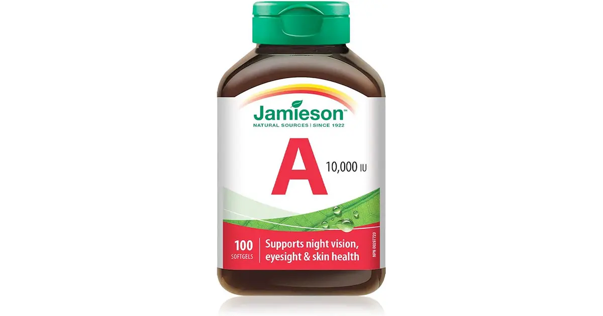 Amazon：Jamieson Vitamin A (100 Count)只賣$4.49(只限Amazon Prime會員)
