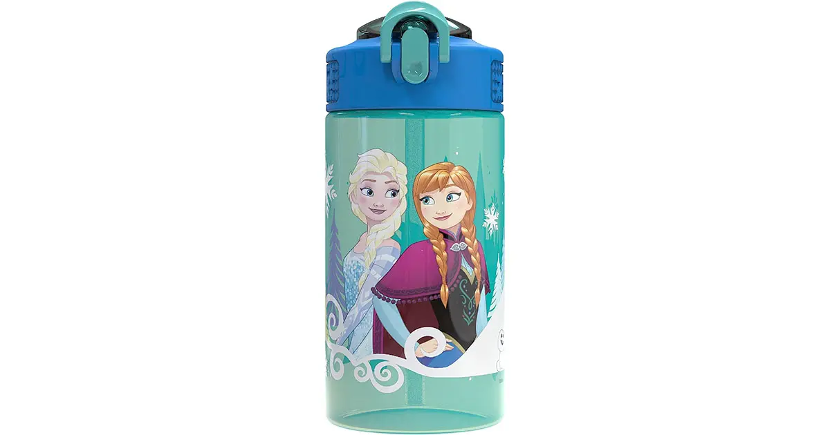 Amazon：Disney Frozen Kids Non-BPA Water Bottle (16oz)只賣$8.97