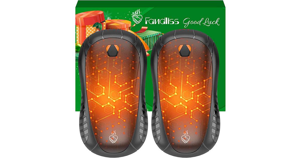Amazon：Rechargeable Hand Warmers (2 Pack)只賣$13.98(只限Amazon Prime會員)
