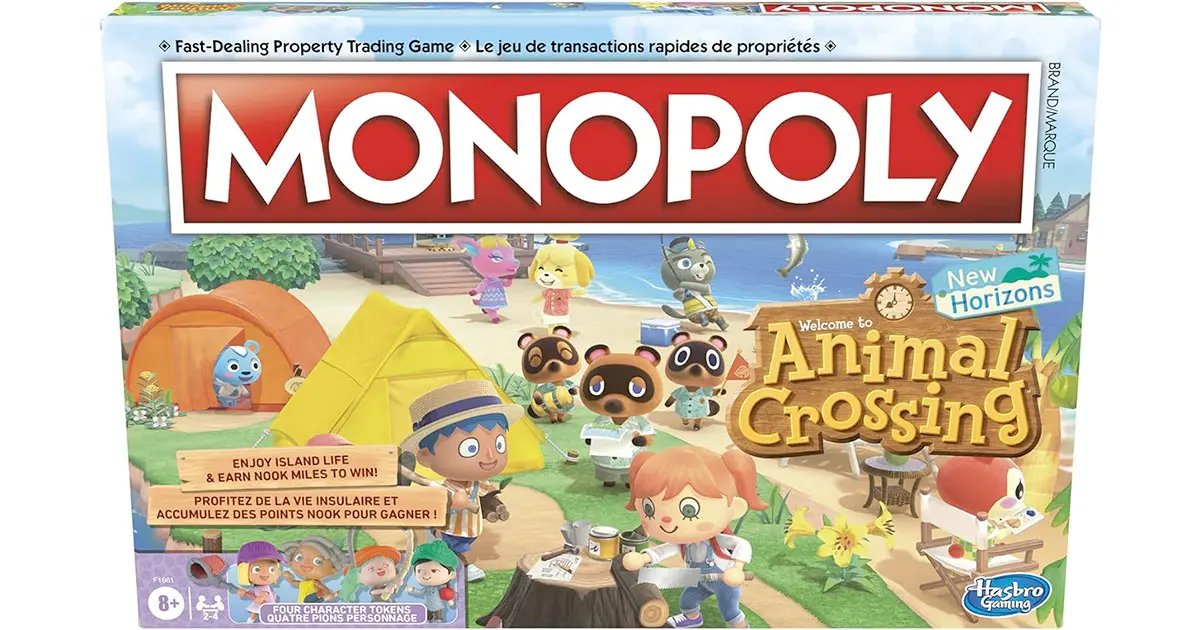 Amazon：Monopoly Animal Crossing New Horizons Edition只賣$13.99