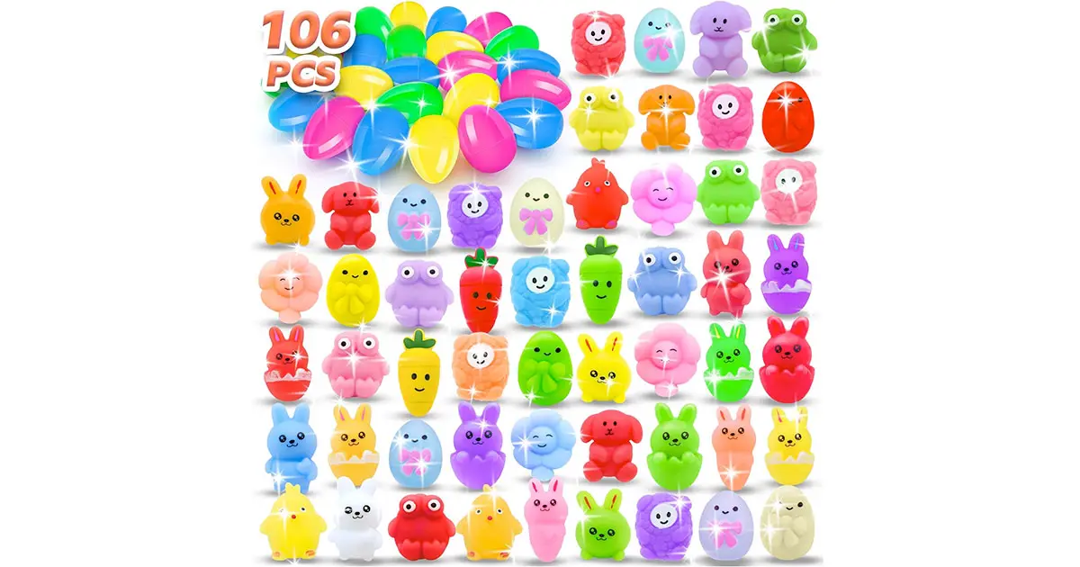 Amazon：Squishy Toys (106 pcs)只卖$19.99