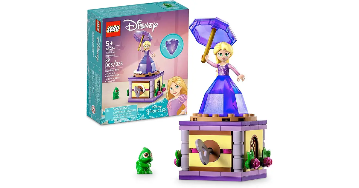 Amazon：LEGO Disney Princess Twirling Rapunzel 43214 (89 pcs)只卖$9.47