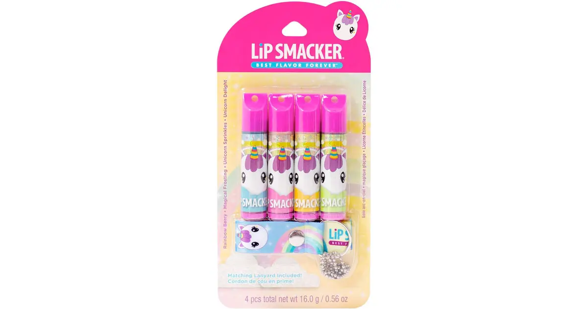 Amazon：Lip Smacker Unicorn (4 PCS)只賣$4.29
