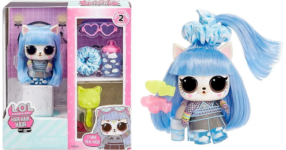 Amazon：L.O.L. Surprise! – Hair Hair Hair Pets只賣$4.98