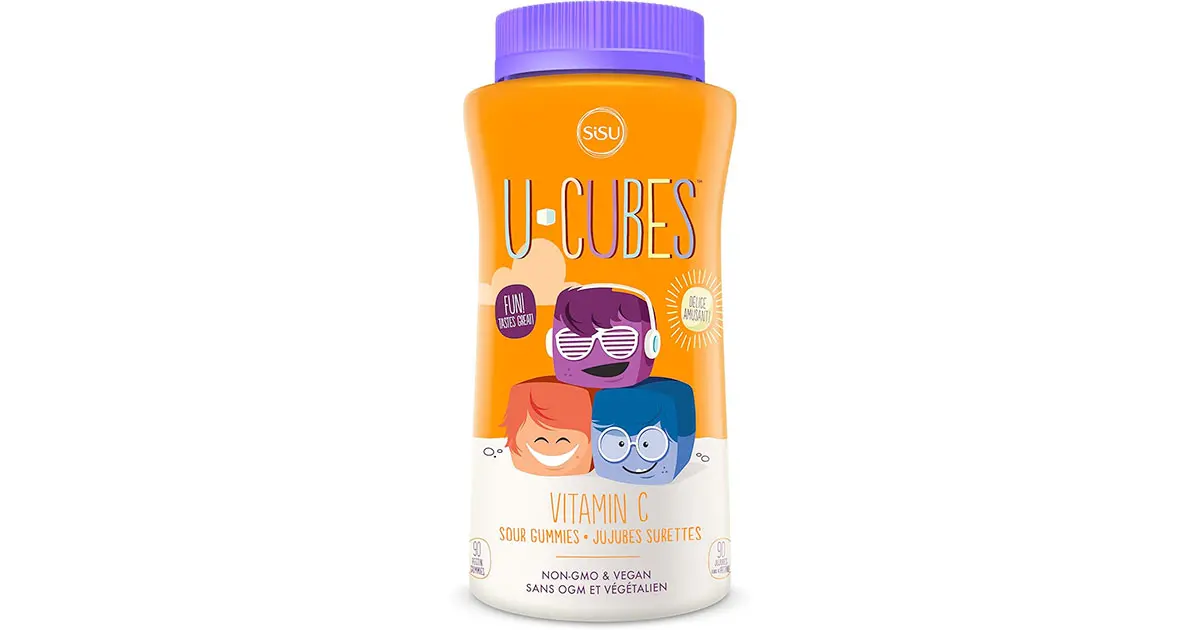 Amazon：SISU U-Cubes Vitamin C (90 Sour Gummies)只賣$5.41