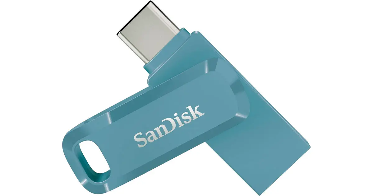Amazon:SanDisk 128GB Ultra Dual Drive Go USB Type-C/Type-A Flash Drive只賣$17.29
