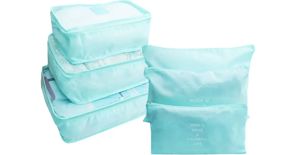 Amazon:Travel Luggage Organizer Bags (6 pcs)只賣$8.99