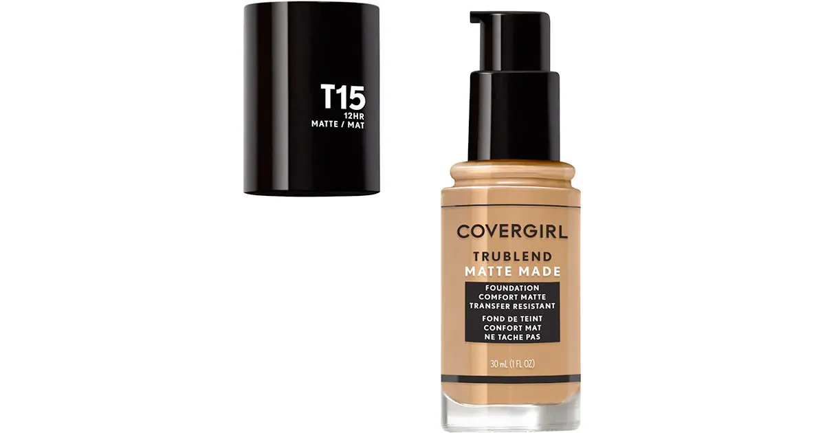 Amazon：COVERGIRL – TruBlend Matte Made Foundation只卖$5.10