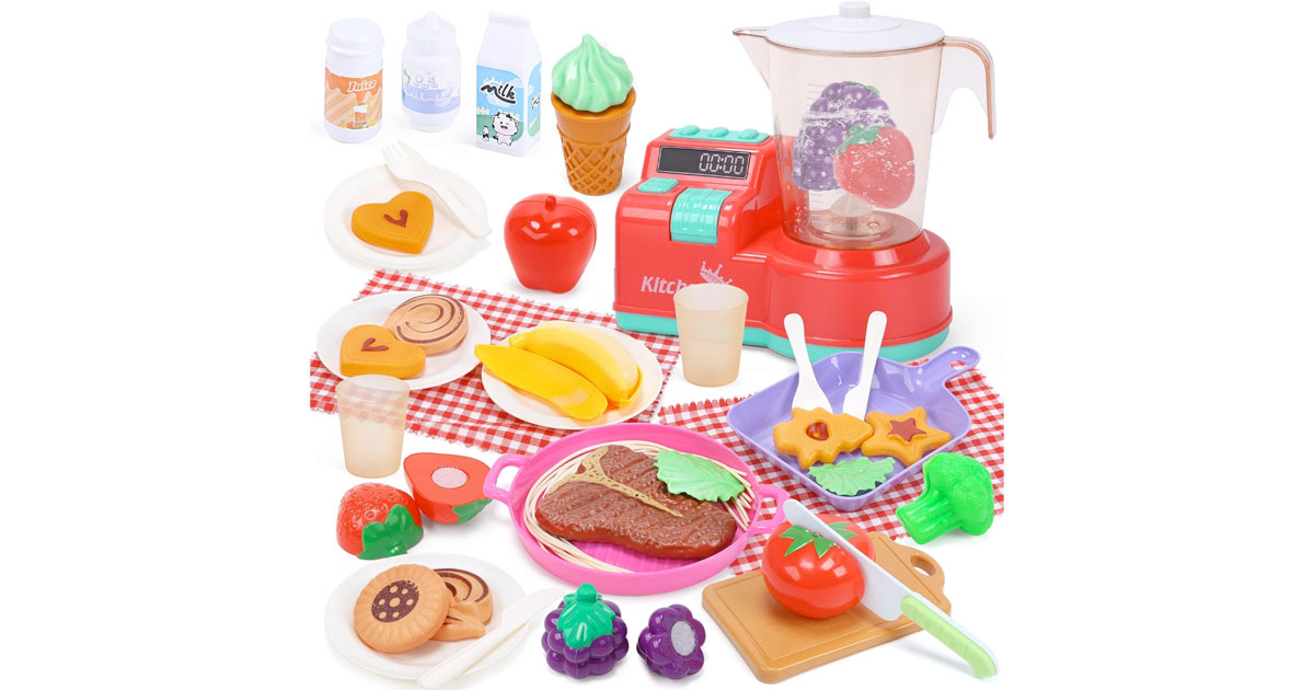Amazon:Toy Blender Set只卖$9.99