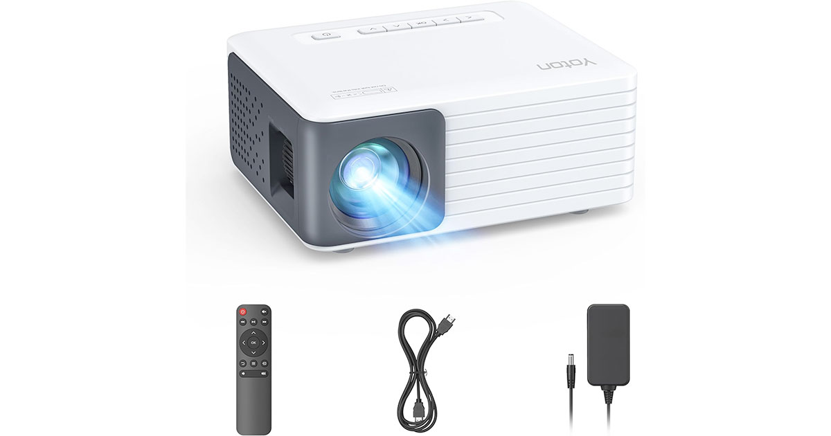 Amazon：Mini Portable Projector只賣$40.02(只限Amazon Prime會員)