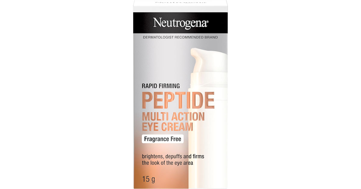 Amazon：Neutrogena Rapid Firming Peptide Multi Action Eye Cream (15g)只賣$20.60