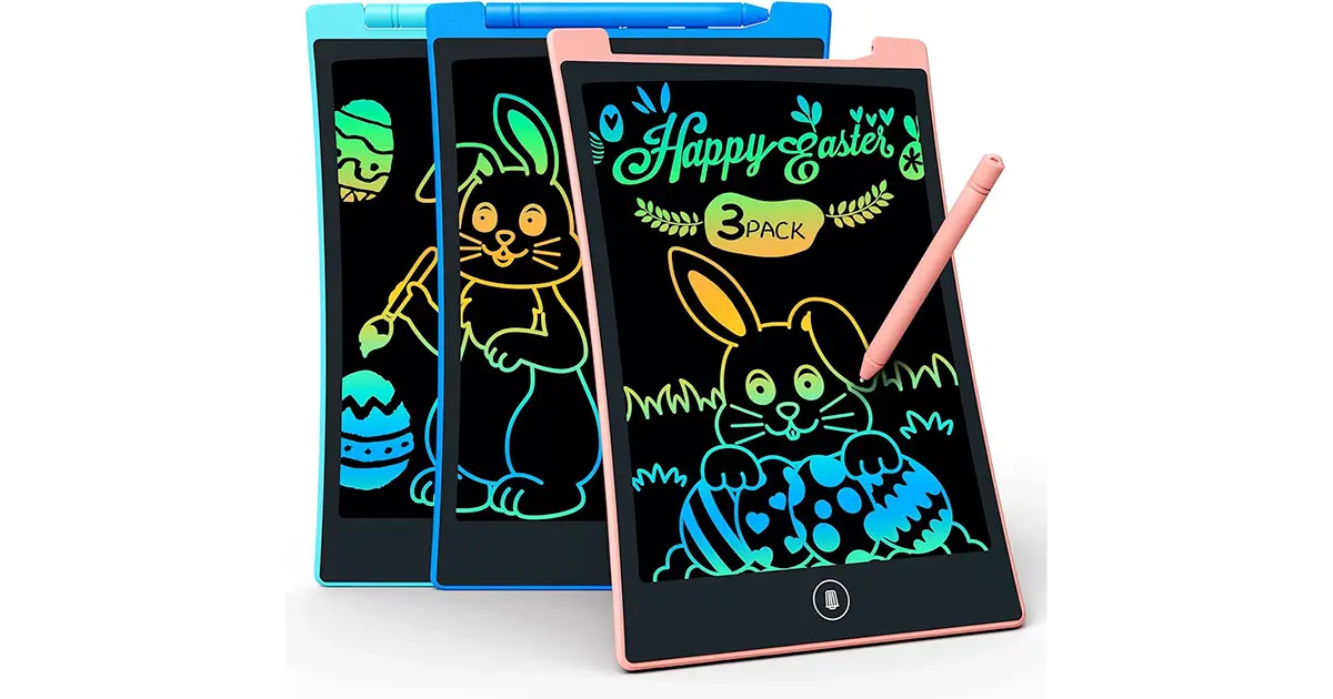 Amazon：LCD Drawing Tablet (3 Pack)只賣$13.99