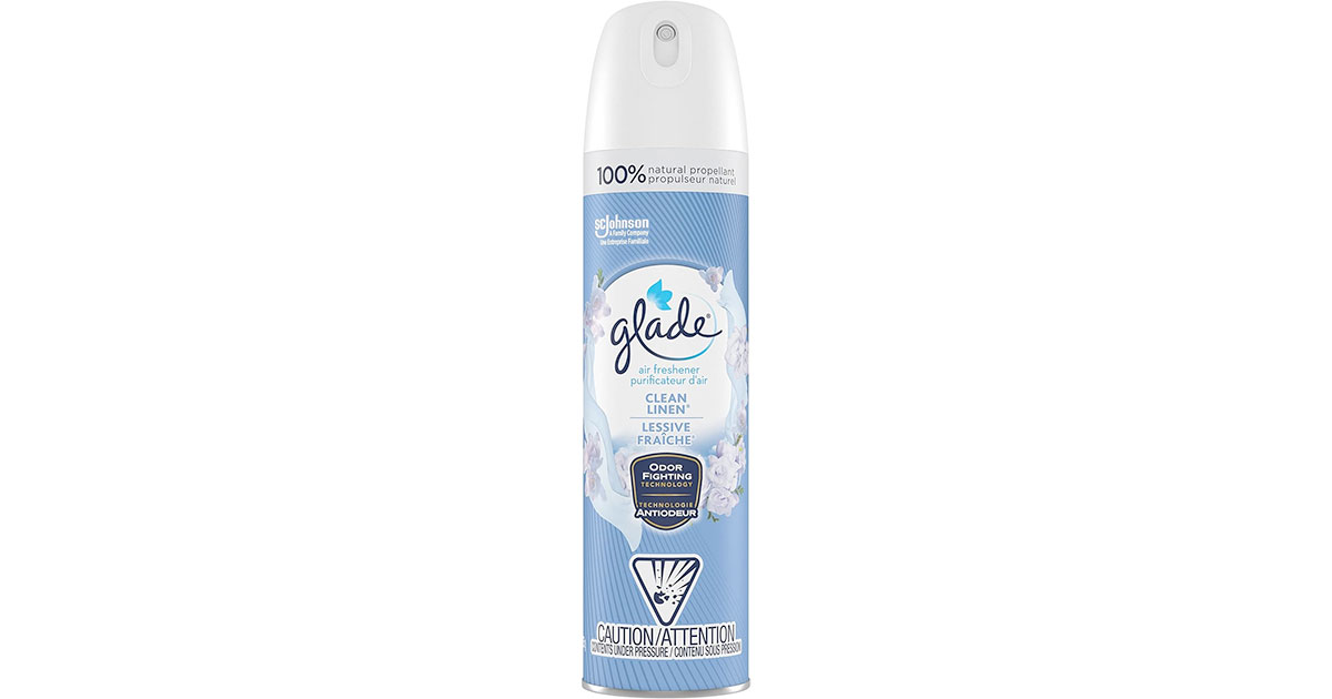 Amazon：Glade Air Freshener Room Spray三瓶只賣$8