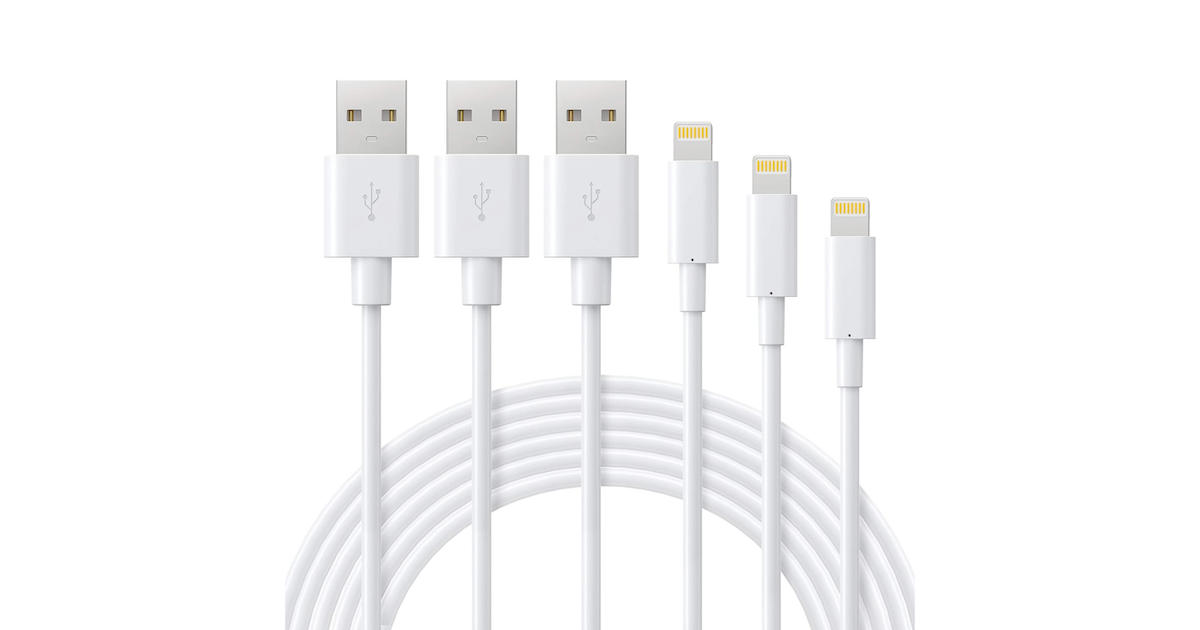Amazon：Lightning Cable (3 Pack)只賣$5.99