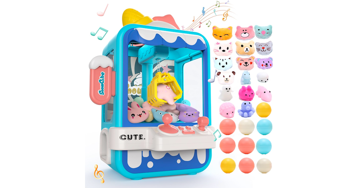 Amazon:Claw Machine只賣$25.84