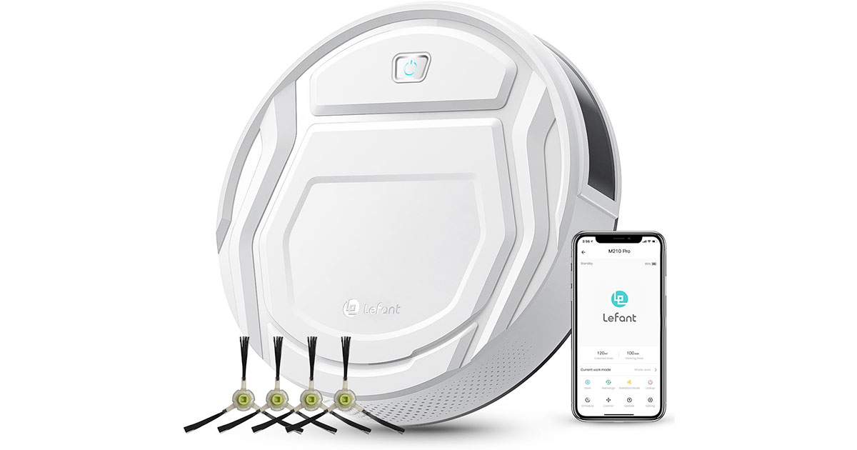 Amazon：Lefant Robot Vacuums只賣$109.99