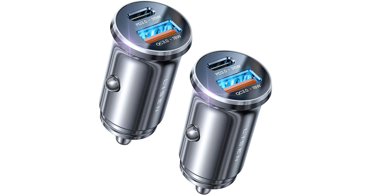 Amazon：USB C USB A Car Charger只賣$11.99(只限Amazon Prime會員)