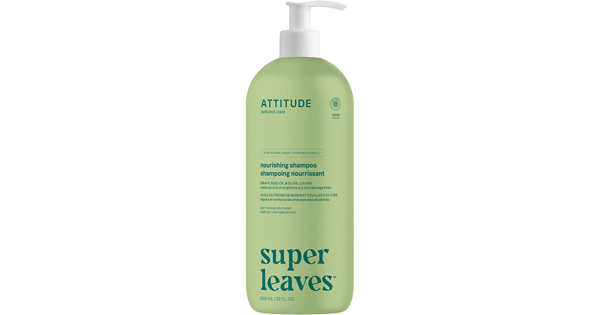 Amazon：ATTITUDE Nourishing Hair Shampoo (946ml)只賣$15.99