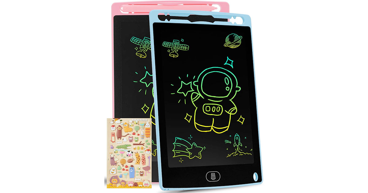 Amazon:LCD Drawing Tablet (2 Pack)只賣$7.99