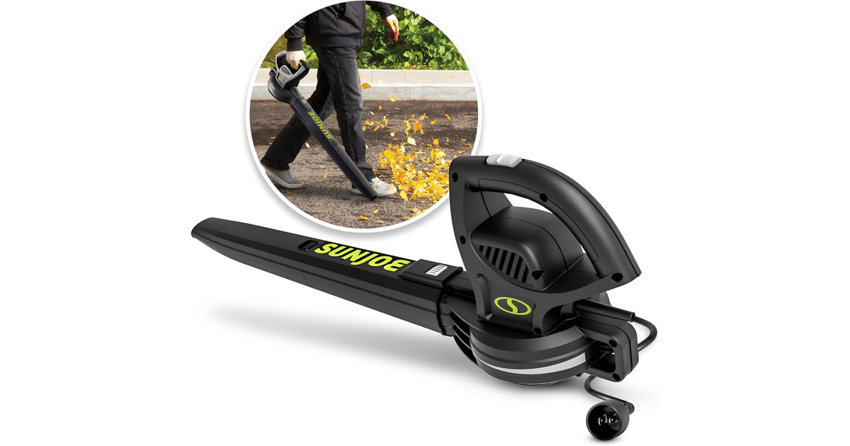 Amazon：Sun Joe SBJ597E 6 Amp 155 Max Mph All Purpose Electric Blower只賣$25