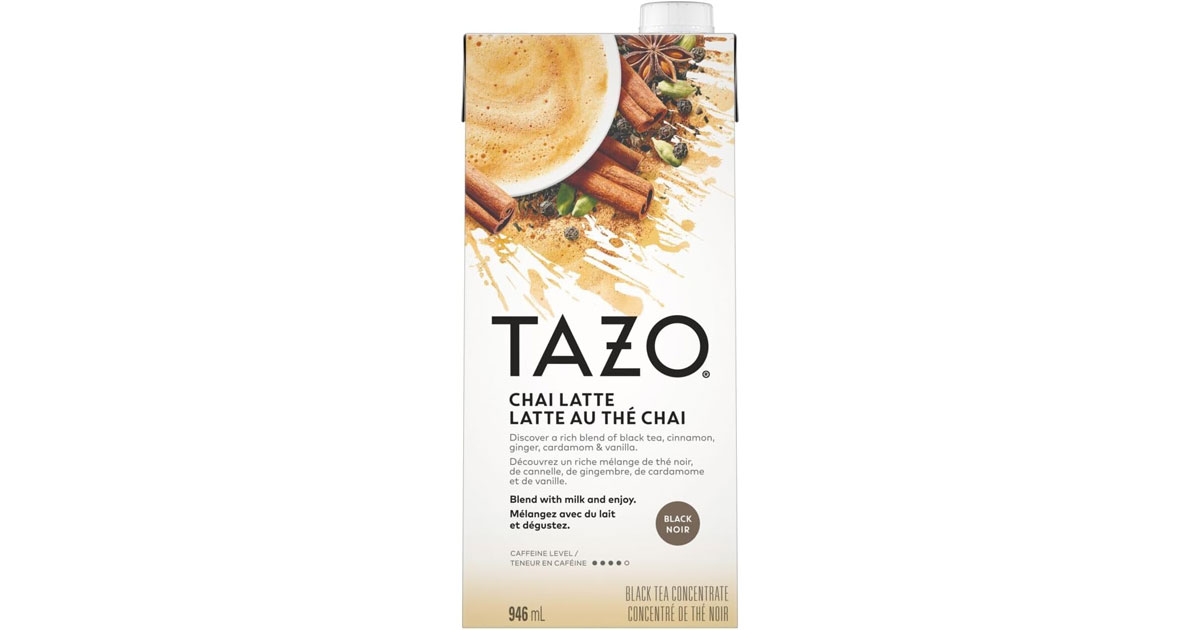 Amazon：TAZO Chai Concentrate (946ml)只賣$3.97