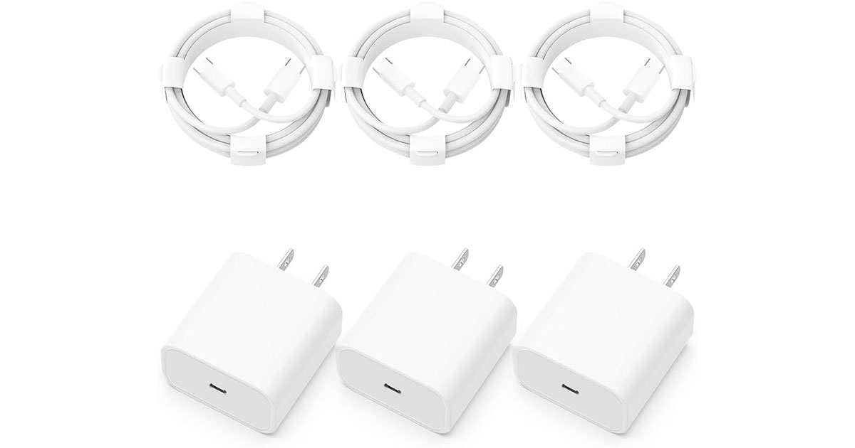 Amazon：USB C to USB C Cable + Charger (3 Pack)只賣$9.99