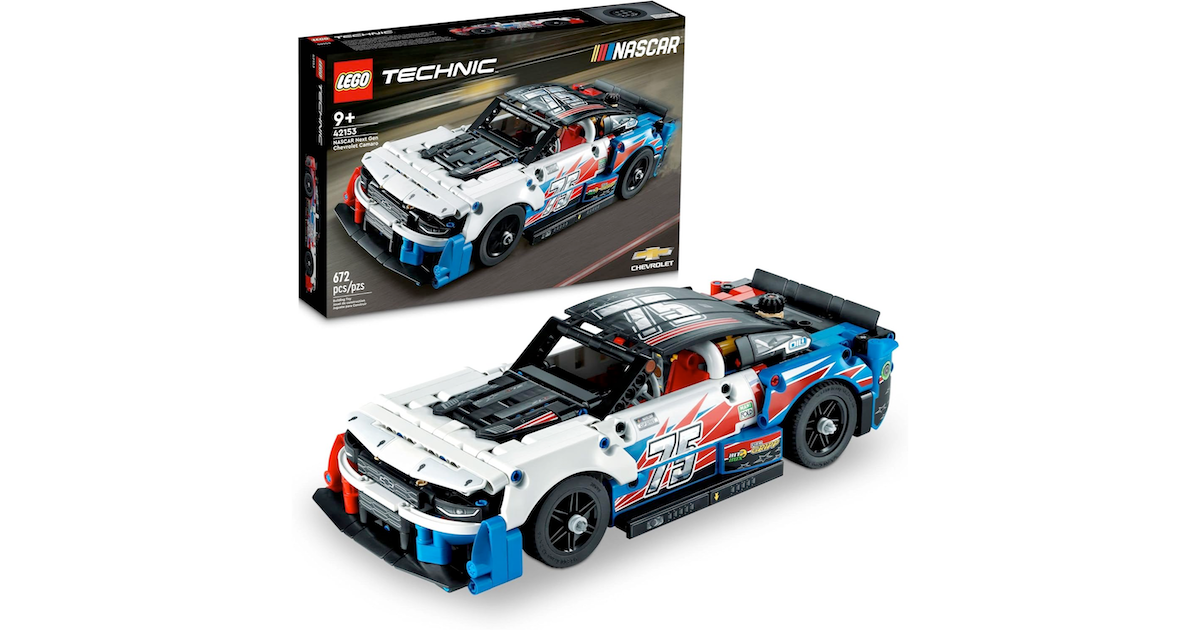Amazon：LEGO Technic NASCAR Next Gen Chevrolet Camaro 42153 (672 pcs)只賣$44.88