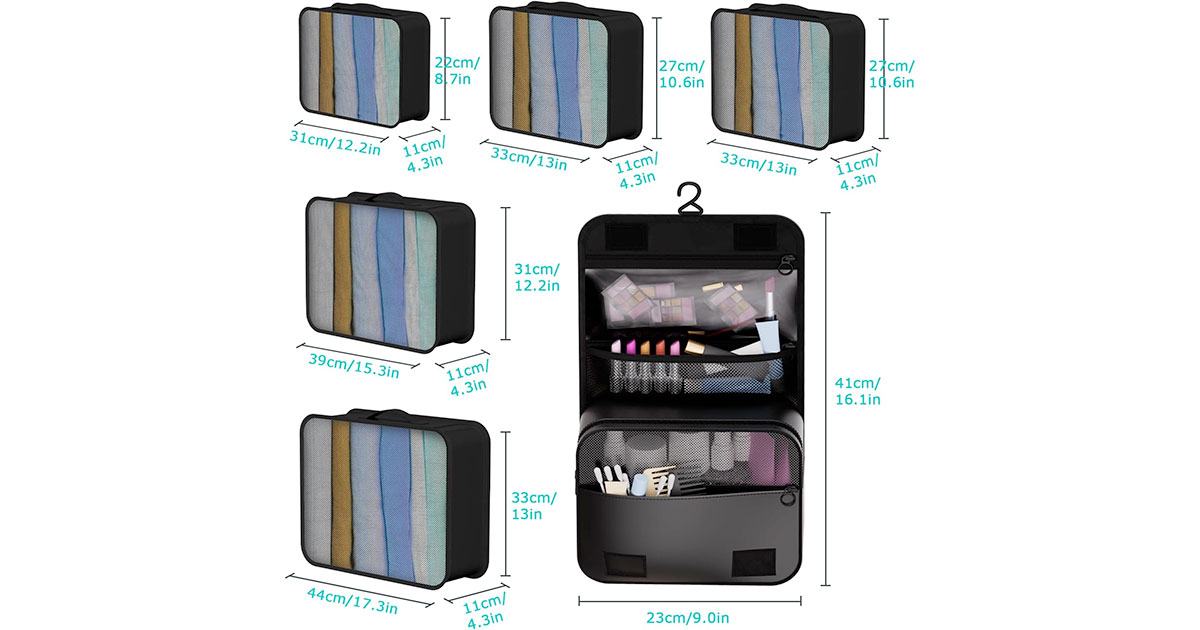 Amazon：Travel Organizers只賣$9.99