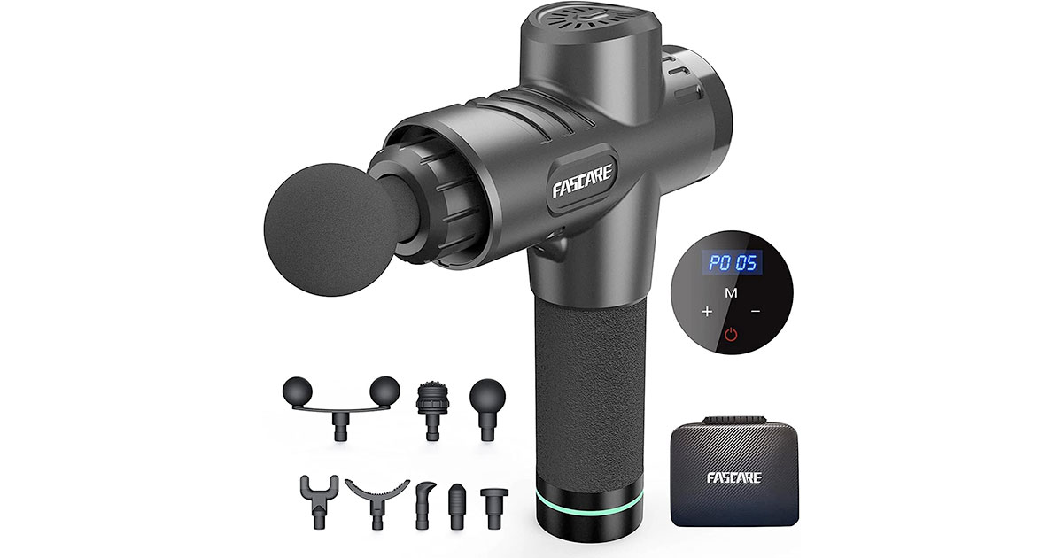 Amazon：8 Heads Massage Gun只賣$29.59