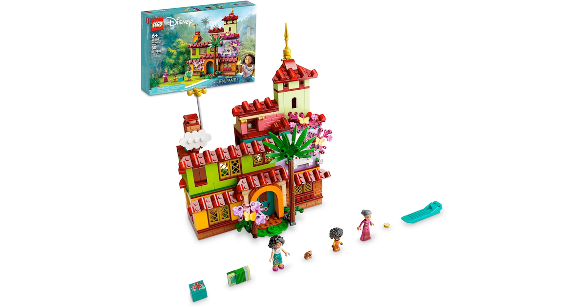 Amazon：Lego Disney Encanto The Madrigal House 43202 (587 pcs)只賣$39.97