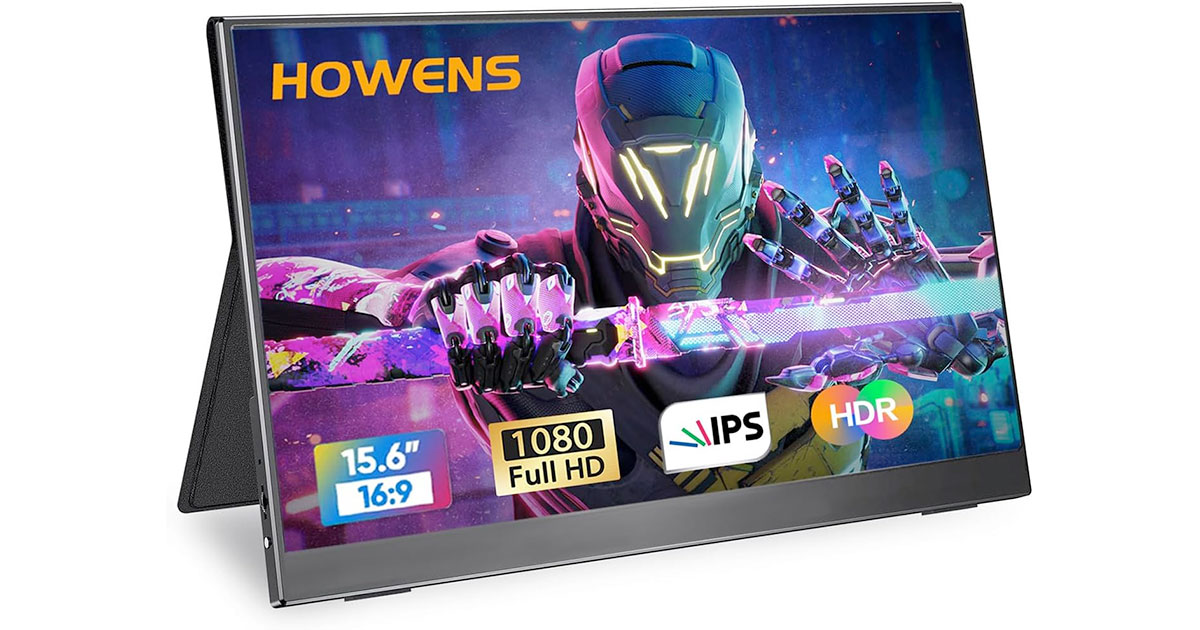 Amazon：15.6″ Portable Monitor只賣$79.99