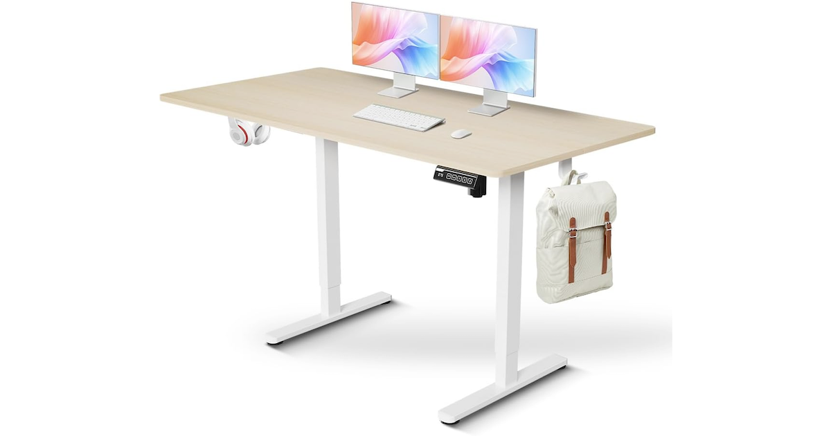 Amazon：Electric Sit Stand Table只賣$159.99(只限Amazon Prime會員)
