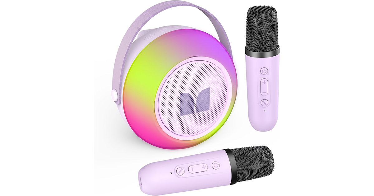 Amazon:Monster Mini Karaoke Machine for Kids只卖$39.99