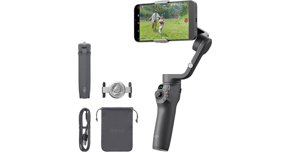 Amazon：DJI Osmo Mobile 6 Gimbal Stabilizer只賣$125