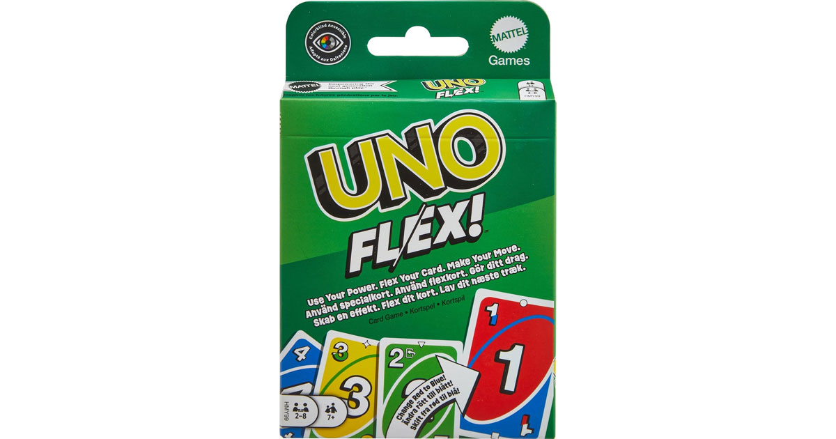 Amazon：UNO Flex Card Game只賣$3