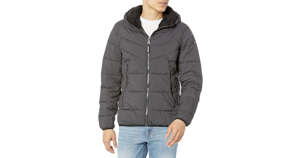 Amazon:Calvin Klein Mens Hooded Stretch Jacket只賣$77.68